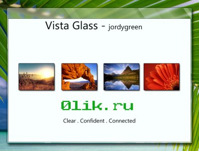 Vista Glass PSD